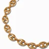 Claire's Colliers-Collier chaîne style languettes de canette couleur dorée