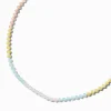 Claire's Colliers-Collier de chaîne perlé pastel