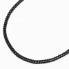 Claire's Colliers-Collier à maillons gourmette noir