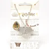 Claire's Colliers-Collier à médaillon Reliques de la Mort Harry Potter™ – Couleur argentée