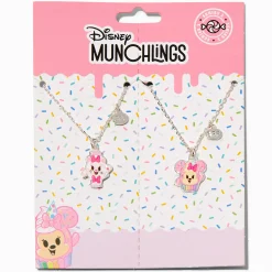 Claire's Colliers-Collier à pendentif best friends Disney Munchlings série 1 - Lot de 2