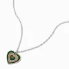 Claire's Colliers-Collier à pendentif cœur battant d'humeur