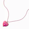 Claire's Colliers-Collier à pendentif cœur rose