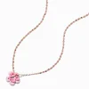 Claire's Colliers-Collier à pendentif fleur rose