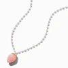 Claire's Colliers-Collier pendentif fraise chaîne perle d'imitation