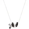 Claire's Colliers-Collier à pendentif panda qui se balance