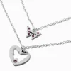 Claire's Colliers-Colliers avec pendentifs papillons Mini & Mama best friends - Lot de 2