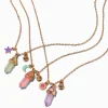 Claire's Colliers-Colliers à pendentif célestes strass mystiques best friends - Lot de 3