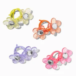 Claire's Élastiques-Colliers perlés rouges, blancs et bleus États-Unis - Lot de 6