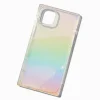 Claire's Compatible Iphone®-Coque de portable carré holographique - Compatible iPhone® 15 Plus