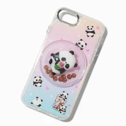 Claire's Compatible Iphone®-Coque de portable panda transparente - Compatible avec iPhone® 6/7/8/SE