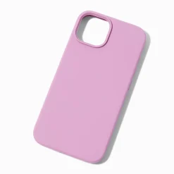 Claire's Compatible Iphone®-Coque de portable unie violette - Compatible avec iPhone® 13/14/15