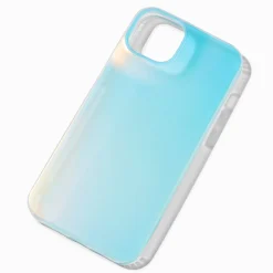 Claire's Compatible Iphone®-Coque de protection pour portable holographique transparente - Compatible avec iPhone® 15 Plus