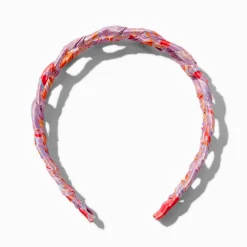 Claire's Bandeaux Et Serre-têtes-Coral Fabric-Wrapped Headband