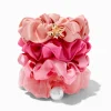 Claire's Chouchous-Coral Mixed Hair Scrunchies - 4 Pack