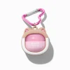 Claire's Lèvres-Cotton Candy Cat Carabiner Lip Balm Keyring