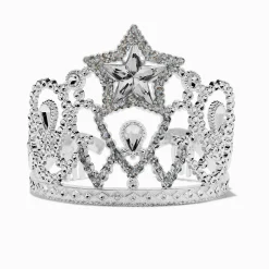 Claire's Déguisements-Couronne couleur argentée étoilée Claire's Club