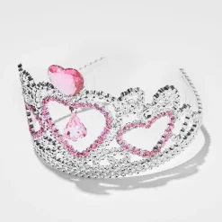 Claire's Déguisements-Couronne cœur rose Claire's Club