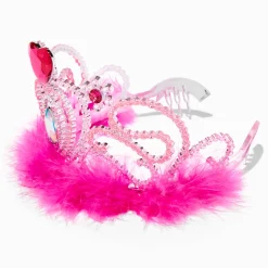 Claire's Déguisements-Couronne cœur rose vif Claire's Club