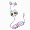 Claire's Écouteurs Et Casques-Écouteurs et enrouleur en silicone chouette