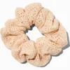 Claire's Chouchous-Cream Crochet Hair Scrunchie