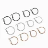 Claire's Anneaux-Créoles en métaux mixtes - Lot de 6