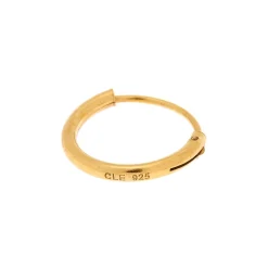 Claire's Bijoux Premium|Bijoux De Piercing-Créoles pour cartilage 10 mm couleur argentée et couleur dorée