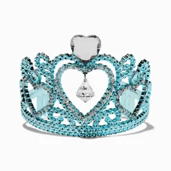 Claire's Déguisements-Diadème breloque cœur princesse Claire's Club - Turquoise