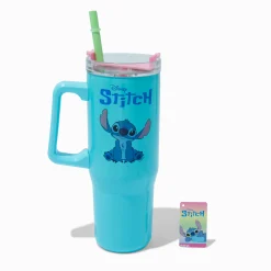 Claire's Gourdes Et Tasses-Disney Stitch Claire's Exclusive Summer Stainless Steel Handled Tumbler