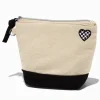 Claire's Porte-monnaies-DIY Small Black Checkered Heart Coin Purse