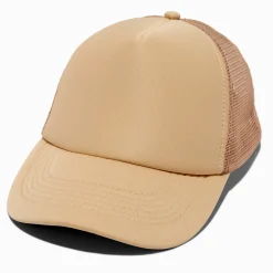 Claire's Chapeaux Et Casquettes-DIY Tan Trucker-Style Hat