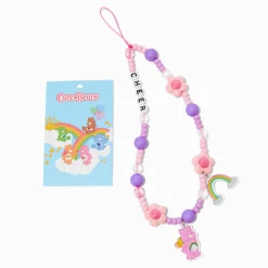 Claire's Accessoires Téléphone-Dragonne pour portable inscription « Cheer » perlée Bisounous™