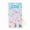 Claire's Accessoires Téléphone-Dragonne pour portable perlée en exclusivité chez Claire's Les Schtroumpfs™