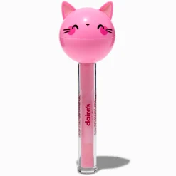Claire's Lèvres-Duo d’articles pour les lèvres chat rose Claire's Club - Lot de 2