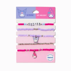 Claire's Bracelets-Ensemble de bracelets My Melody™ et Kuromi™ en exclusivité chez Claire's Sanrio® - Lot de 5