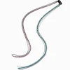 Claire's Barrettes Et Pinces|Perruques Et Extensions-Extension de cheveux synthétiques chaîne strass bleus et roses