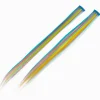 Claire's Perruques Et Extensions-Extensions de cheveux synthétiques à clip droits aux couleurs arc-en-ciel vives - Lot de 2