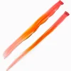 Claire's Perruques Et Extensions-Extensions de cheveux synthétiques avec dégradé orange - Lot de 2