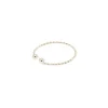 Claire's Bijoux De Piercing-Faux anneau de nez tressé couleur argenté