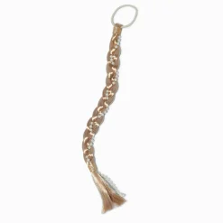 Claire's Perruques Et Extensions-Faux Hair Braid With Pearl Accents