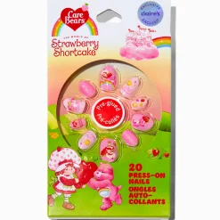 Claire's Ongles-Faux ongles autocollants en exclusivité chez Claire’s Bisounours™ x Charlotte aux fraises™ - Lot de 20