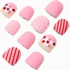 Claire's Ongles-Faux ongles vegan autocollants cupcake Claire's Club - Lot de 10