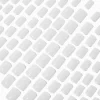Claire's Ongles-Faux ongles vegan carrés nuages blancs - Lot de 100