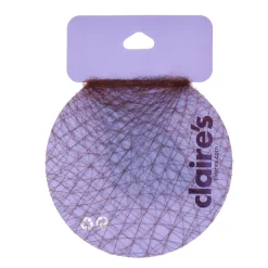 Claire's Accessoires Coiffure-Filet à chignon brun