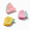 Claire's Barrettes Et Pinces-Fruit Mini Hair Claws - 3 Pack