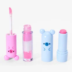 Claire's Lèvres-Gloss panda chibi - Lot de 2