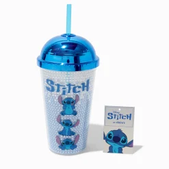 Claire's Gourdes Et Tasses-Gobelet bling-bling Disney Stitch