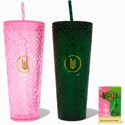 Claire's Gourdes Et Tasses-Gobelet Glinda et Elphaba en exclusivité chez Claire’s Wicked™ - Les modèles peuvent varier