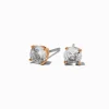 Claire's Clous D'oreilles-Gold-tone Cubic Zirconia 5mm Round Stud Earrings