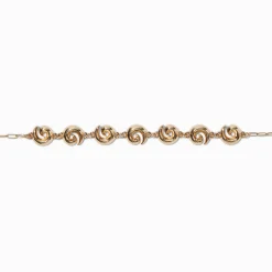 Claire's Colliers-Gold-tone Swirl Choker Necklace